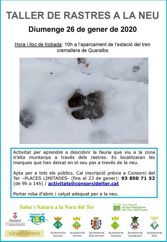 taller rastres neu a Queralbs
